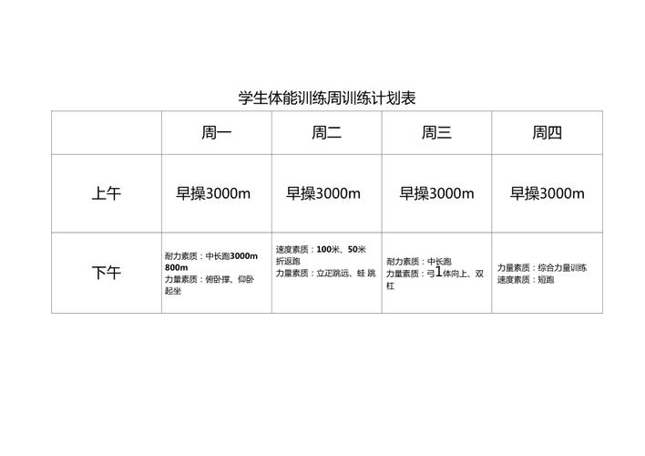 中考体育考试实施方案